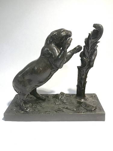 Sculpture bronze signé barye - signé,