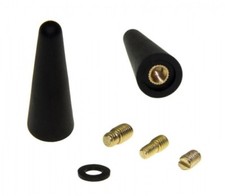 Premium Mini 5cm Tige Courte Barre Antenne Noir Autoradio pour Beaucoup Véhicule