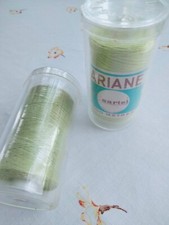 mercerie ancienne - 2 bobines de fil ARIANE SARTEL COLLECTOR