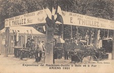 CPA 80 AMIENS / EXPOSITION DE MACHINES OUTILS A BOIS ET A FER / AMIENS 1921