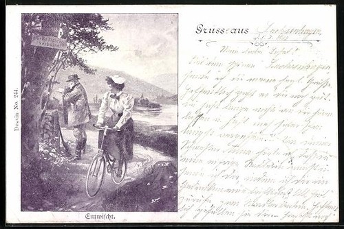 Dame échappe forestier - s'échappe, du