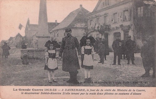 Carte postale guerre ww1 - guerre,