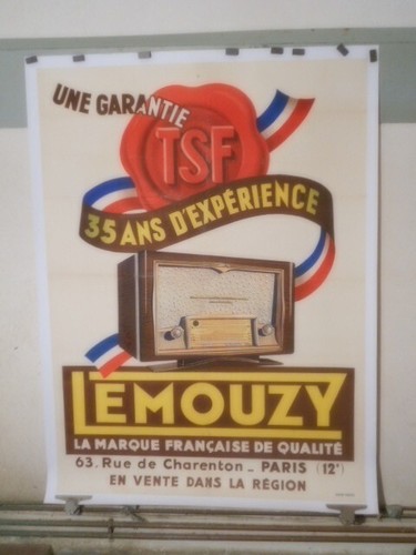 Authentique affiche ancienne - affiche,