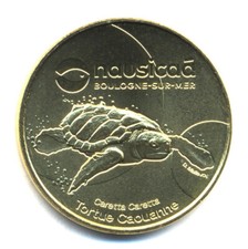 62 BOULOGNE-SUR-MER Tortue caouanne 3, Caretta Caretta, 2025, Monnaie de Paris