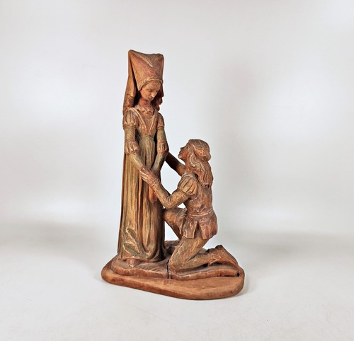 Medieval scene noble - medieval, lady