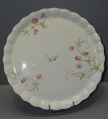 Plat gateaux porcelaine - ,