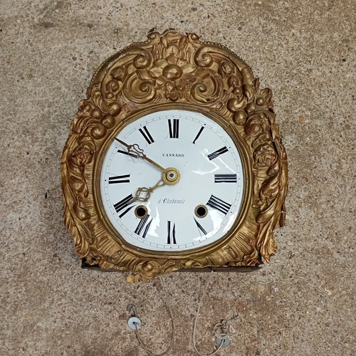 Horloge comtoise mouvement