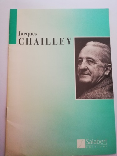 Jacques chailley catalogue des - chailley,