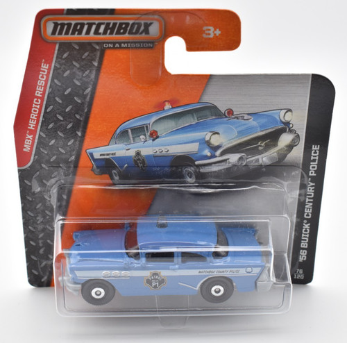 Matchbox buick century police - matchbox,