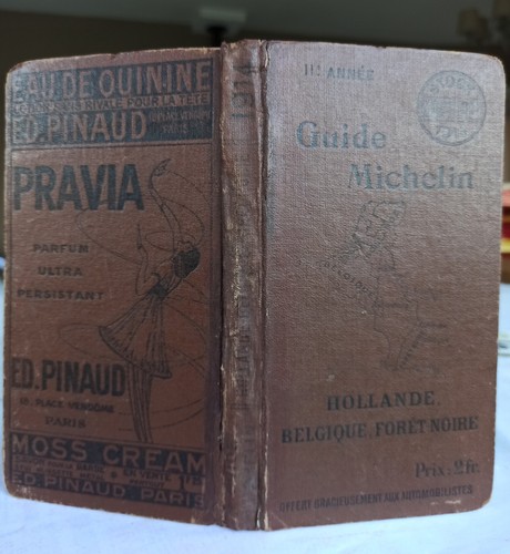 Guide michelin marron - guide,