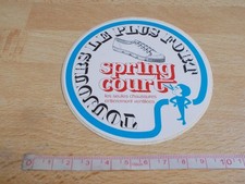 Autocollant vintage SPRING COURT