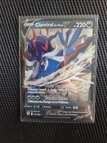 Carte pokemon clamiral 101 189 - pokemon,