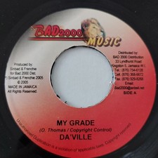 Da'Ville "My Grade" Bad 2000 Music 45 Reggae Roots Worldjam Riddim mp3