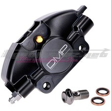 Etrier de frein AV DMP alu CNC Piaggio Zip - SP2 - Vespa noir