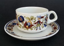Très jolie TASSE A CAFE + SOUCOUPE de VILLEROY & BOCH modèle TROUBADOUR /5