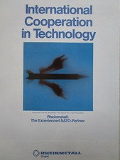 10/1988 PUB RHEINMETALL DEFENCE 120 MM KE PROJECTILE DETACHMENT SABOT AD