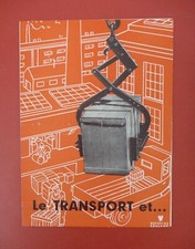 Publicité HOFHEINZ - GEIST Pinces de chargement, transport Prospectus Papier TBE
