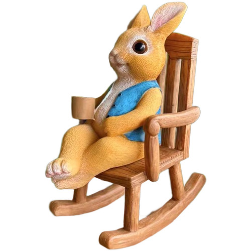 Figurine pour lapin résine