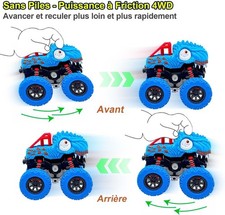 Voiture Jouet Lot de 2 Monster