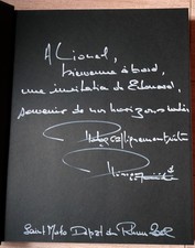 Grand livre La mer Signé