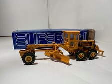 Niveleuse CATERPILLAR 140B SUPERMINI ARPRA BRESIL MODEL RARE 1/50
