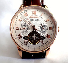 Mtr HOMME JINSHIDUN AUTOMATIQUE TOURBILLON MULTI CALENDRIER ,TBEG & FONCTIONS