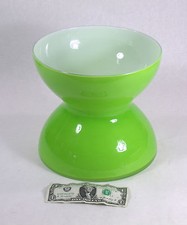 Large Green Chartreuse & White