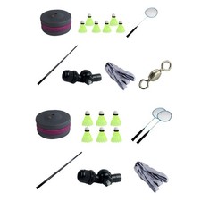 Kit d'entraînement de badminton Sole entraîneur de pratique Aide Flexible Tool
