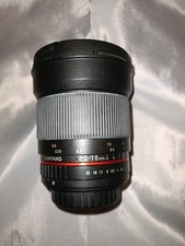 Objectif Samyang Grand Angle F 2.0/16mm