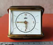 Réveil mécanique en laiton en boite - fonctionne - marque CODHOR 2 JEWELS JAPAN