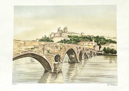Zarou lithographie - ,