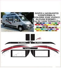 Adhésifs Campeur la Strada Avanti Set Compatible