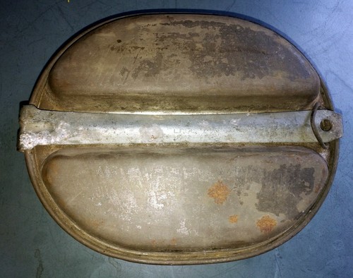 Gamelle ww2 acier étamé - gamelle, us