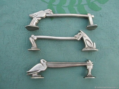 Porte couteau ancien animaux - porte,