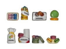 Série complète de 8 fèves Les délicieux petits macarons 2013