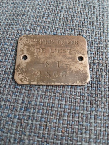 Petite plaque chemin - ,