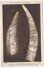 paris , bibliothèque nationale , oliphant de la chartreuse de portes