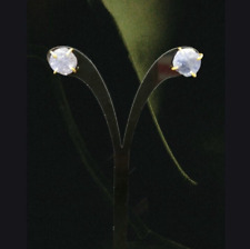 Boucles d'oreilles en Tanzanite brut naturelle et plaqué or