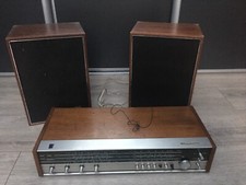Ampli Tuner Vintage RADIOLA 5910 Avec Enceintes Vintage Année 60 70 80