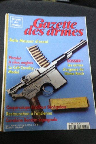 Revue gazette armes - armes, n°272