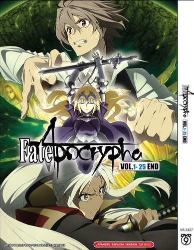 Série fate apocrypha - apocrypha, dvd