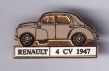 RARE PINS PIN'S .. AUTO CAR ANCIENNE OLD ANCIENNE RENAULT  4CV 4 CV 1947 ~FL