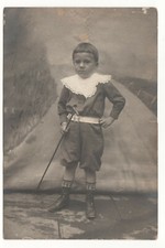 Cpa costume jeune - -,