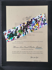 Faire-part décès, Louis