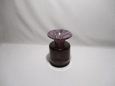 VASE EN VERRE SOUFFLE MTARFA GLASS DESIGN VINTAGE VERRERIE DE MALTE 