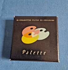 BOITE VIDE DE CIGARETTE "PALETTE" TABAC SULLANA COLLECTOR ZURICH VINTAGE