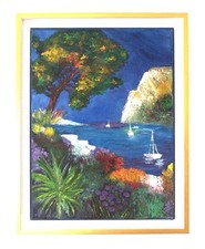 tableau huile sur toile au