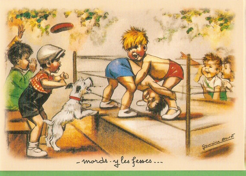 Germaine bouret carte postale - germaine,