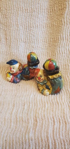 Paire ancien clown vintage - vintage, des