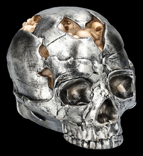 Totenkopf figur totenschädel - figur,